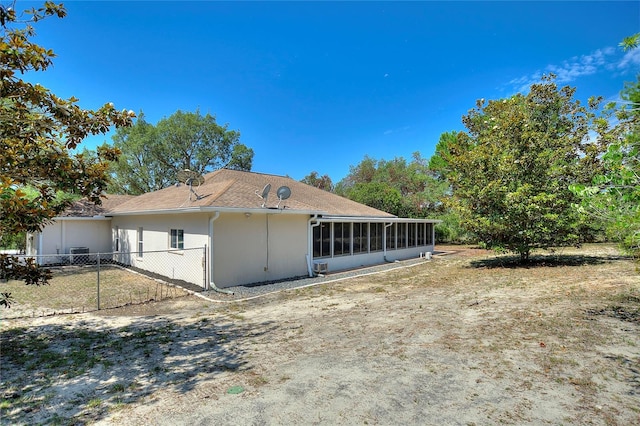 view of side of property