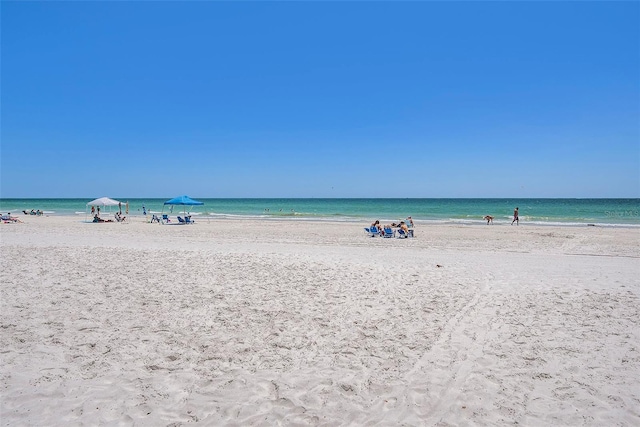 water view with a beach view