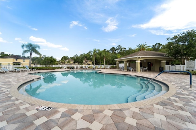 8545 Trail Wind Dr, Tampa, FL 33647 - view of pool with a patio area