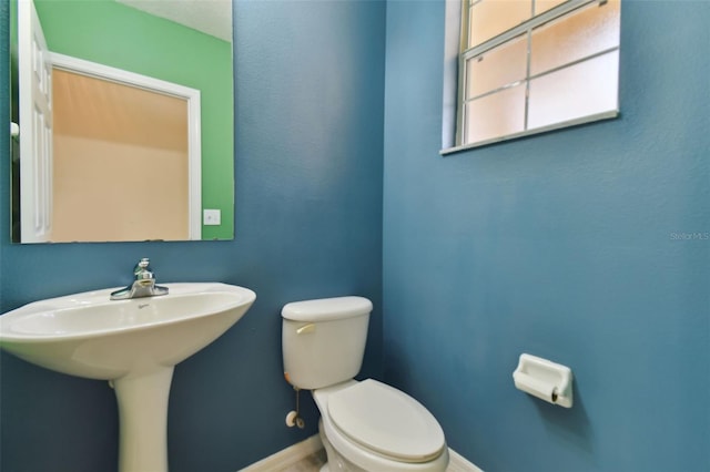 bathroom with toilet