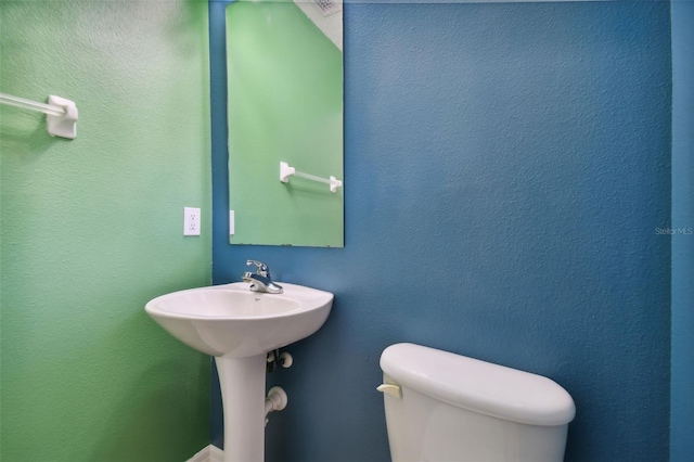 bathroom with toilet