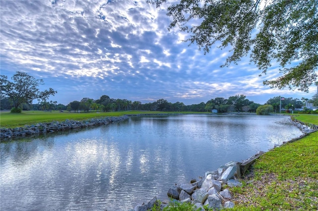 property view of water