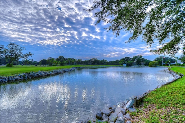 property view of water