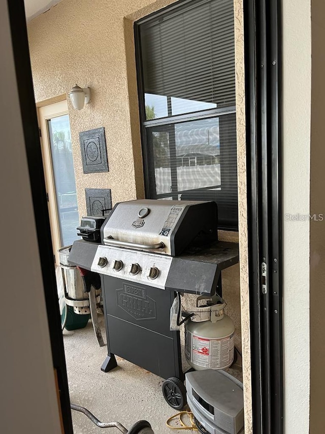 view of patio / terrace with grilling area