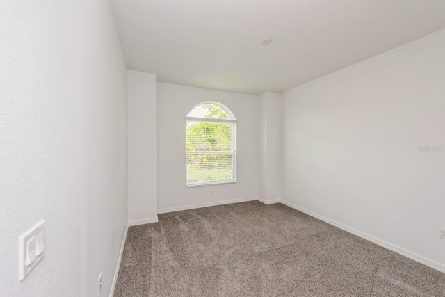 empty room with light carpet