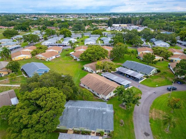 birds eye view of property featuring a residential view