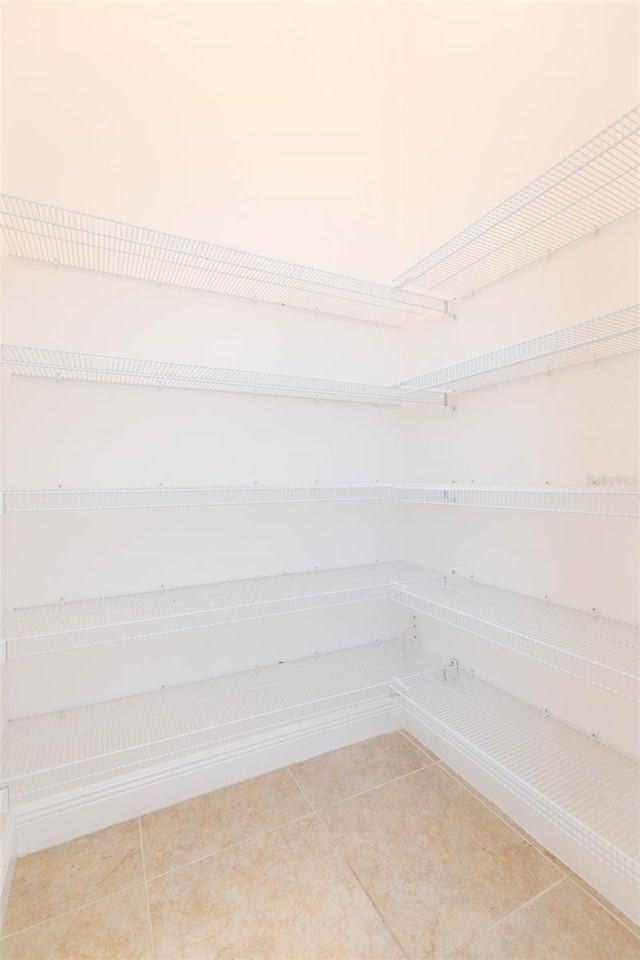 view of pantry