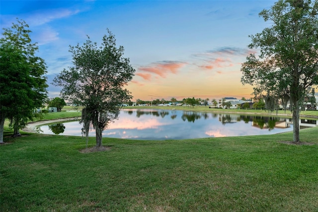 property view of water