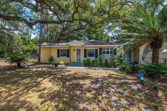 view of ranch-style home