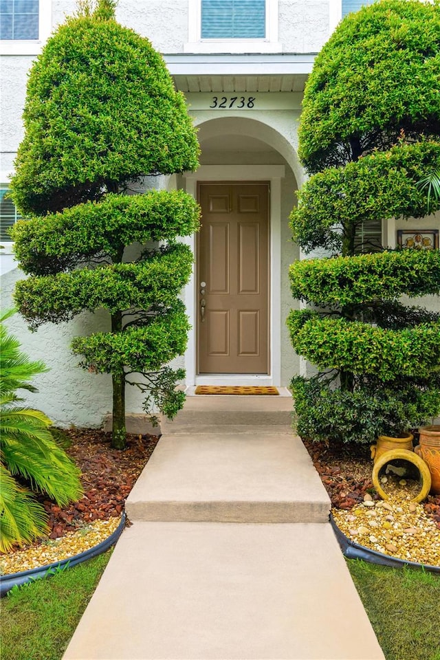 view of property entrance