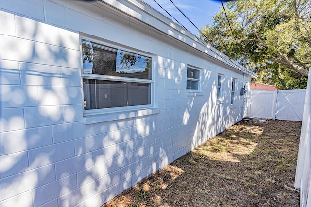 view of property exterior