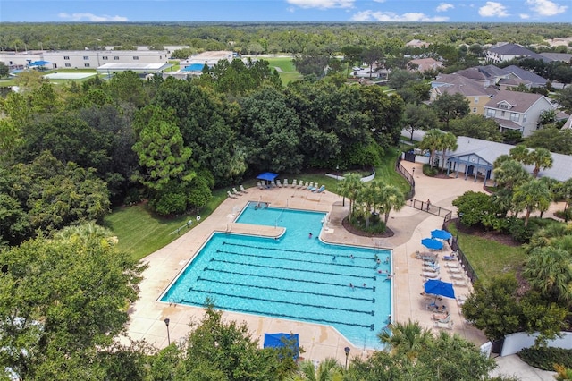 view of swimming pool