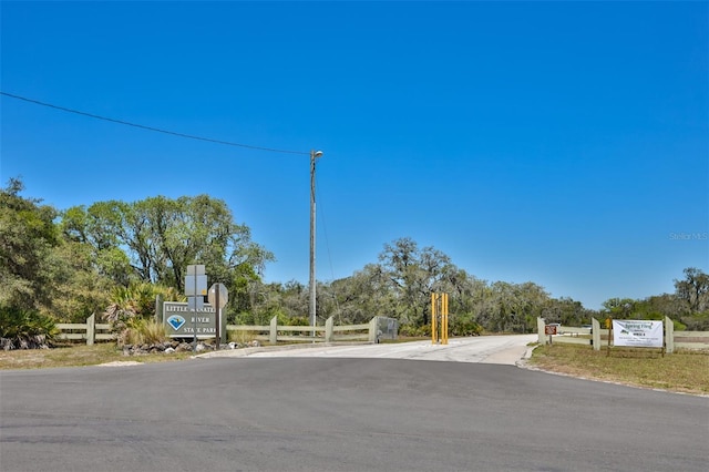 view of street