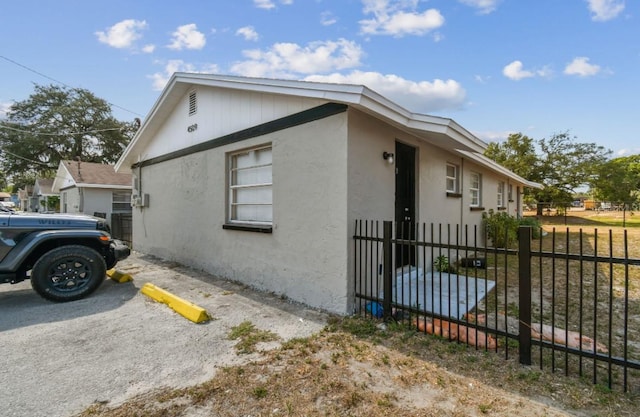 view of side of home