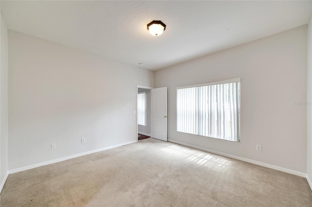 unfurnished room featuring carpet