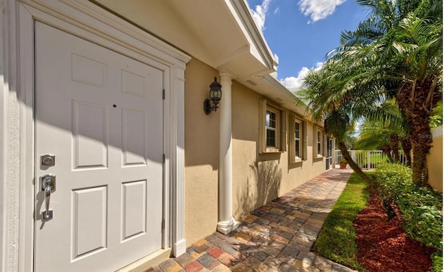 view of entrance to property