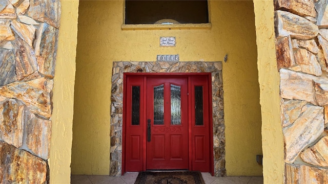 view of property entrance