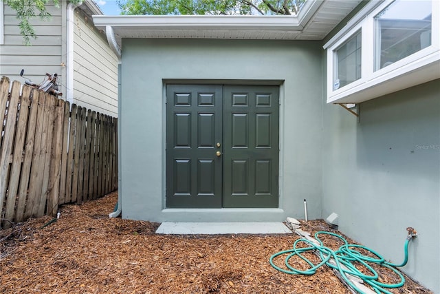 view of property entrance