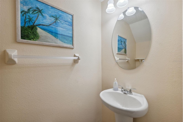 bathroom with sink