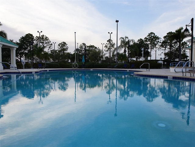 view of community pool