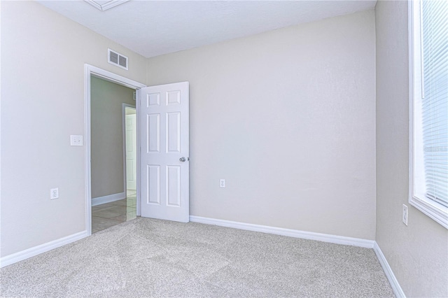 interior space with light carpet