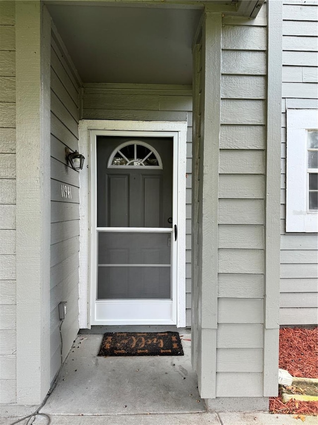 view of entrance to property