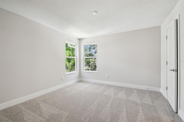 2909 W Spruce St, Tampa, FL 33607 - empty room with a textured ceiling and carpet flooring