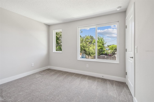2909 W Spruce St, Tampa, FL 33607 - carpeted spare room with a textured ceiling and a smoke detector