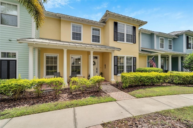 view of townhome / multi-family property