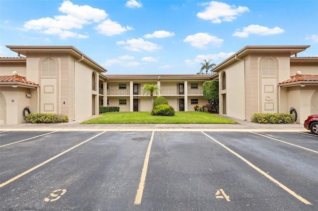 view of vehicle parking