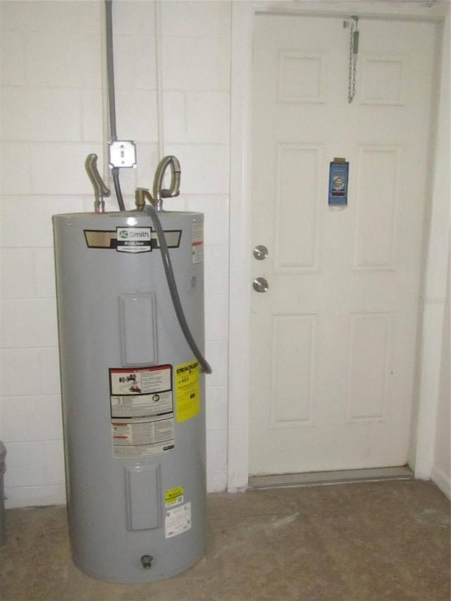 utilities with water heater