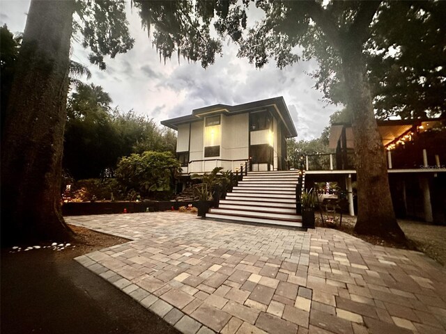 exterior space with a patio