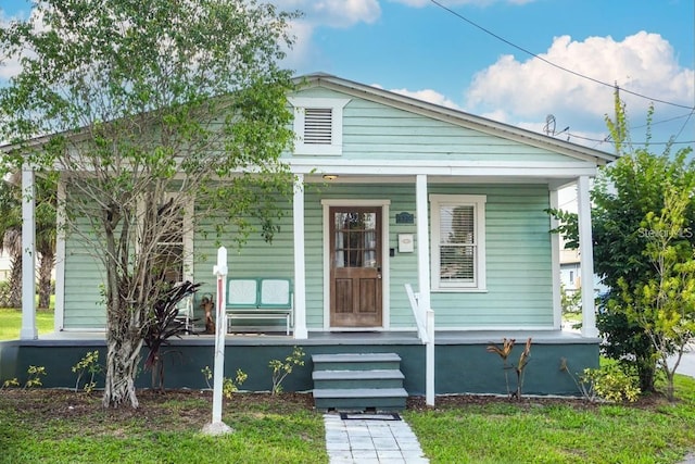 view of bungalow