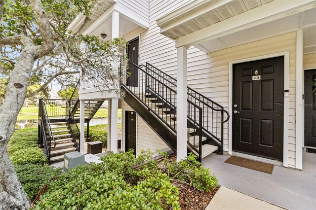 view of property entrance