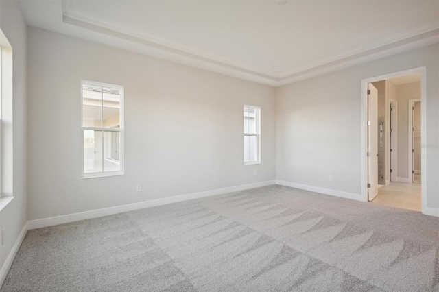 10426 Longmeadow Ave, Parrish, FL 34219 - carpeted spare room with a raised ceiling and baseboards