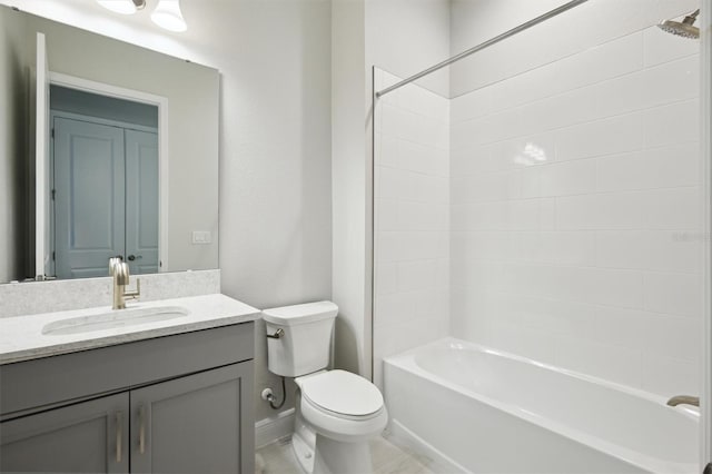 10426 Longmeadow Ave, Parrish, FL 34219 - full bath featuring toilet, vanity, and  shower combination