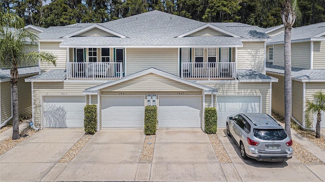 multi unit property featuring a balcony