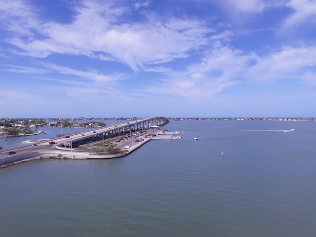 view of water feature