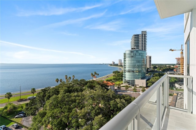 2910 W Barcelona St Unit 903, Tampa, FL 33629 - water view featuring a view of city