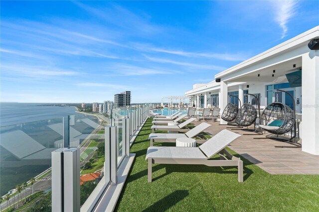 2910 W Barcelona St Unit 903, Tampa, FL 33629 - exterior space featuring a water view