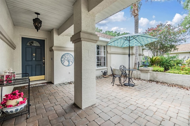 view of patio