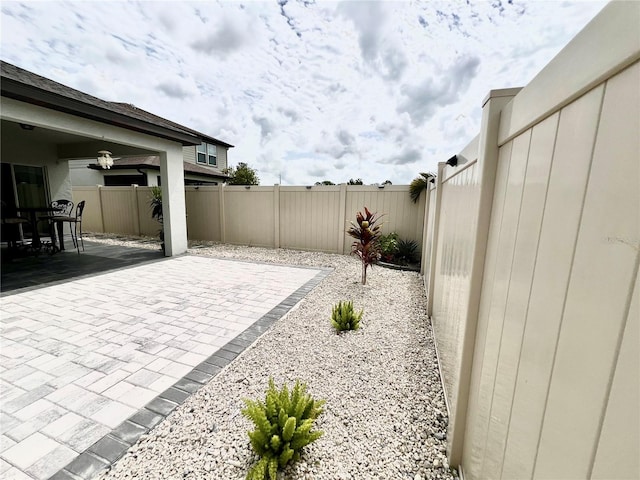 view of patio