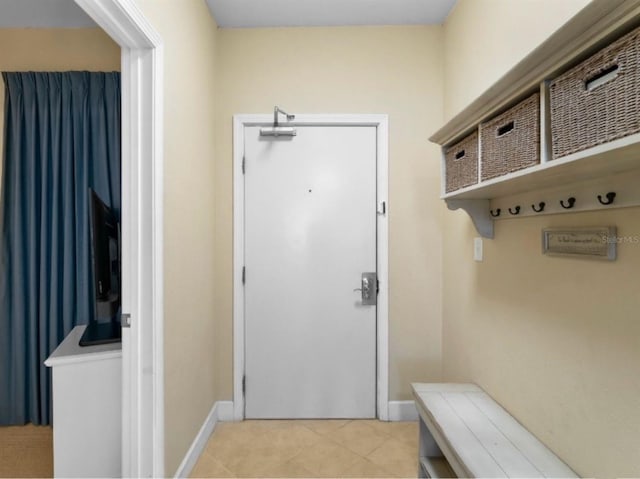 view of mudroom