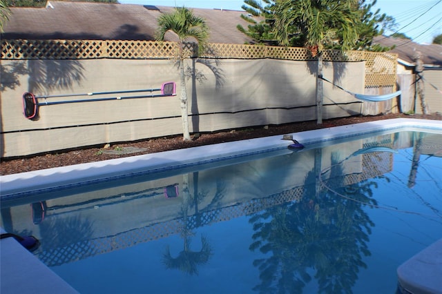 view of pool