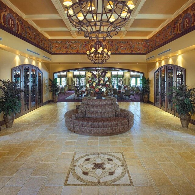 view of community lobby