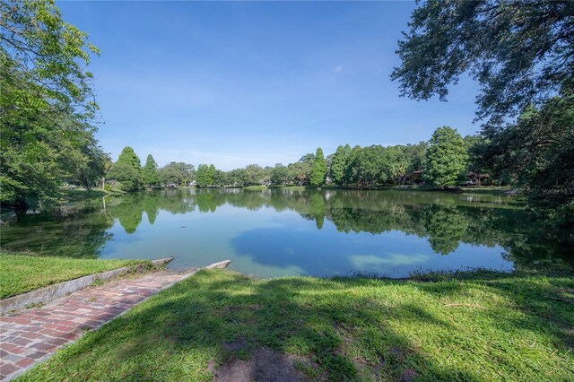 property view of water