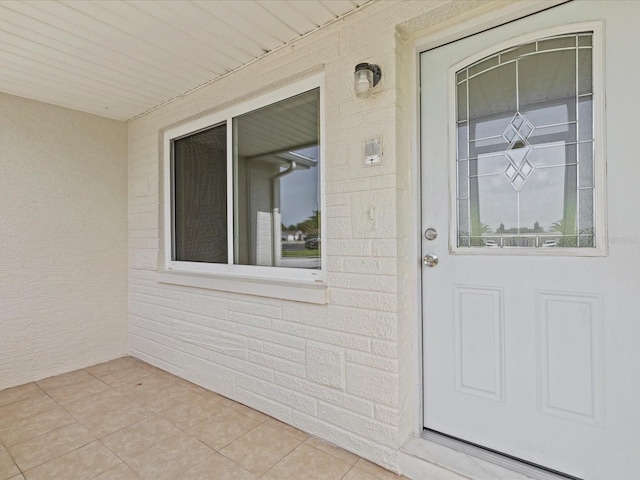 view of property entrance