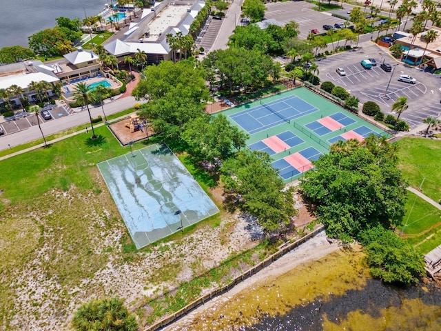 drone / aerial view