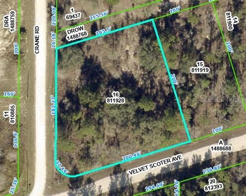 0 Velvet Scoter Ave, Brooksville FL, 34614 land for sale