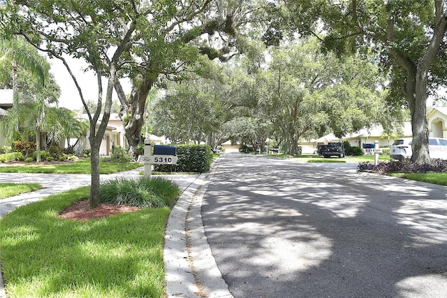 view of road